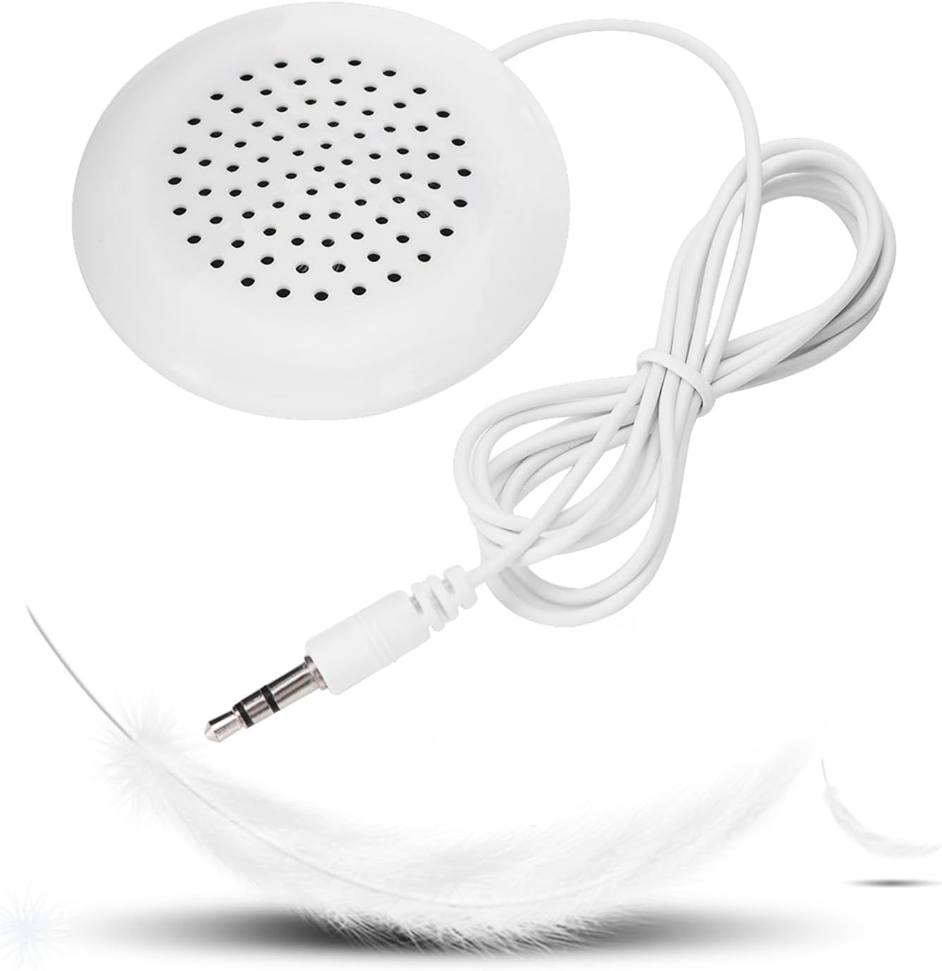 Garsent Mini Speaker, 3.5mm DIY Portable Pillow Speaker with Stereo Sound HIFI