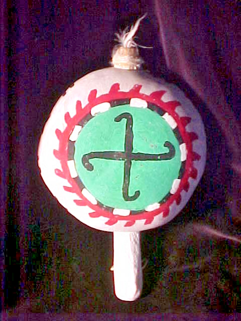 Hopi shaman rattle healing rattles Aya Katsina bead headband blessing band set