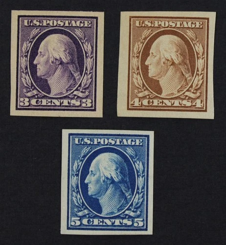 CKStamps: US Stamps Collection Scott#345-347 Mint LH OG