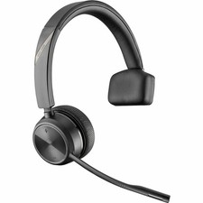 Poly 7W6D4AA ABA Savi 7210 Wireless DECT Office Mono Headset w Charge Stand