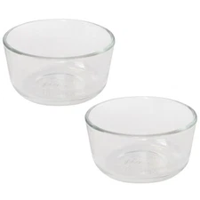 Pyrex 7202 1-Cup Glass Bowl (2-Pack)