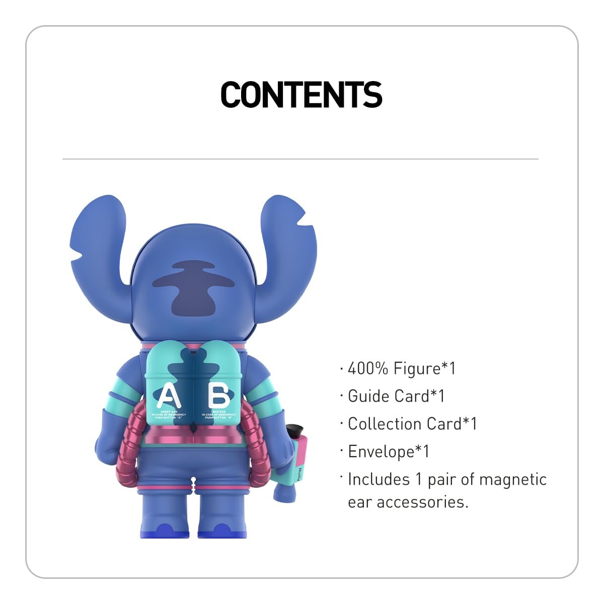 MEGA コレクション 400% SPACE MOLLY Stitchおまけ付き Amazon.co.jp: POP MART MEGA コレクション 400% SPACE MOLLY