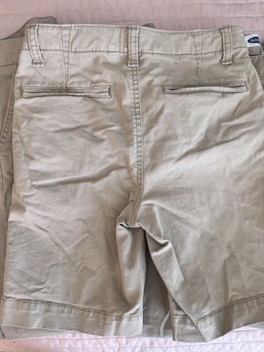 Lot Of 5 Boys Khaki Pants And Shorts Size 12 With Adjustable Waist - Picture 19 of 21