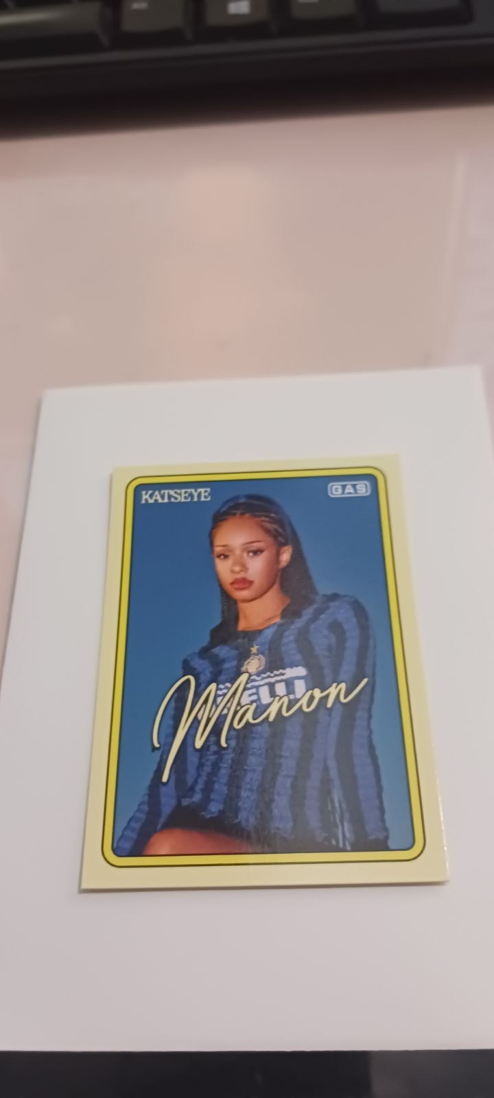 manon katseye gas trading card