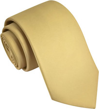 3.15"  8cm  Mens Solid Satin Tie Pure Color Necktie  Gift Box