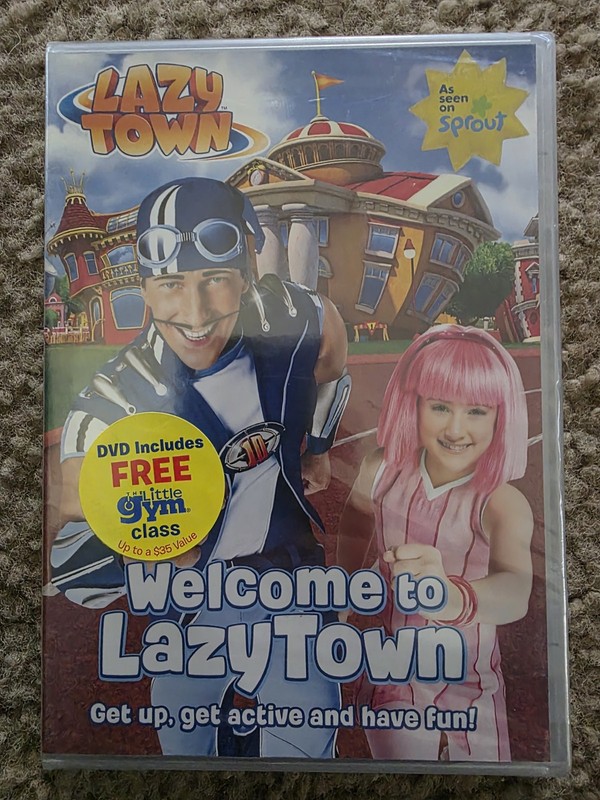 Lazy Town-Welcome To Lazy Town (NEW/ SEALED) DVD 2012 NCircle Entertainment