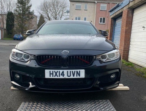 FIT BMW 4 SERIES F32 F33 F36 FRONT SPLITTER LIP DIFFUSER M SPORT PERFORMANCE UK - Picture 4 of 12
