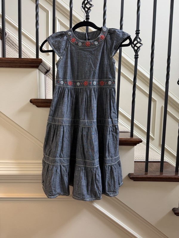 Gymboree Faraway Traveler Breezy Blossom Dress 8