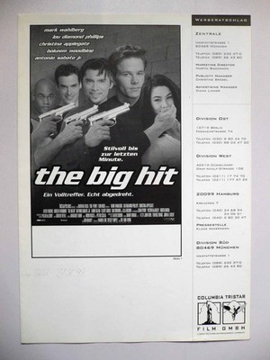 The Big Hit - Mark Wahlberg - China Chow - Bokeem Woodbine - Werberatschlag
