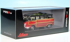 Schuco Volkswagen T1 Samba Minibus Woody Open Roof 1962 1:43 8943