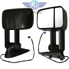 For 2003-06 Chevy Silverado Gmc Sierra Pickup Truck Power Heated Towing Mirrors