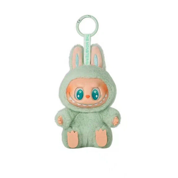 POP MART LABUBU The Monsters Macaron Have a seat Plush Doll Figure Toy Keychain POP MART LABUBU The Monsters Macaron Have a seat Plush Doll Figure Toy Keychain