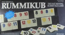 Rummikub Tile Game Replacement Smooth Number Engraved Back Pressman - You Choose
