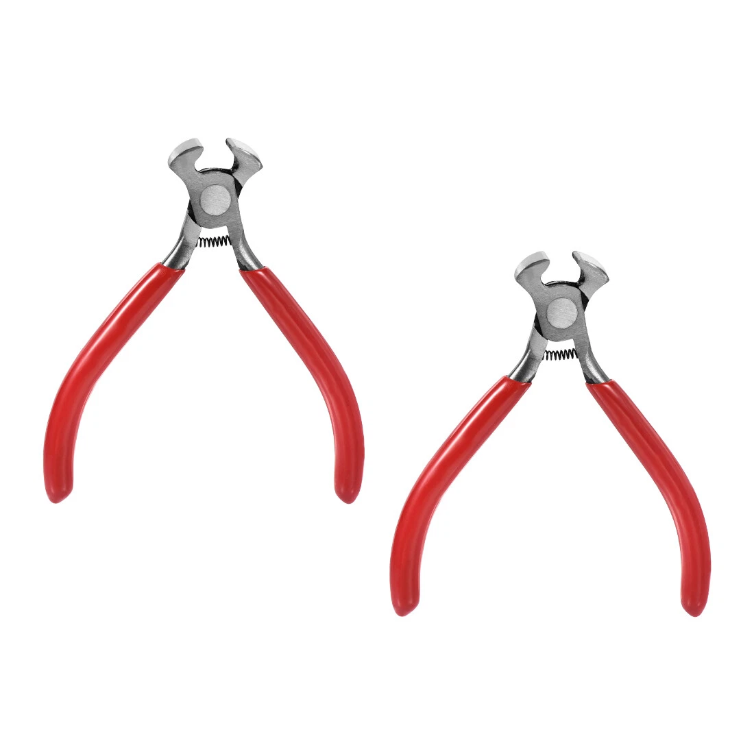 End Cutting Pliers 4 Inch Mini Precision End Nippers Wire Cutter Pliers 2 Pcs