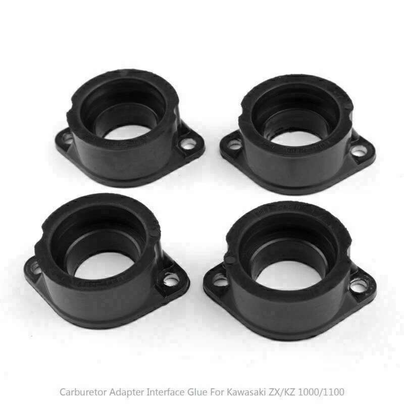 Soporte de carburador colector de admisión bota para Kawasaki KZ1000 KZ1100 ZN1100 A1 B1UA Foto 4 de 4