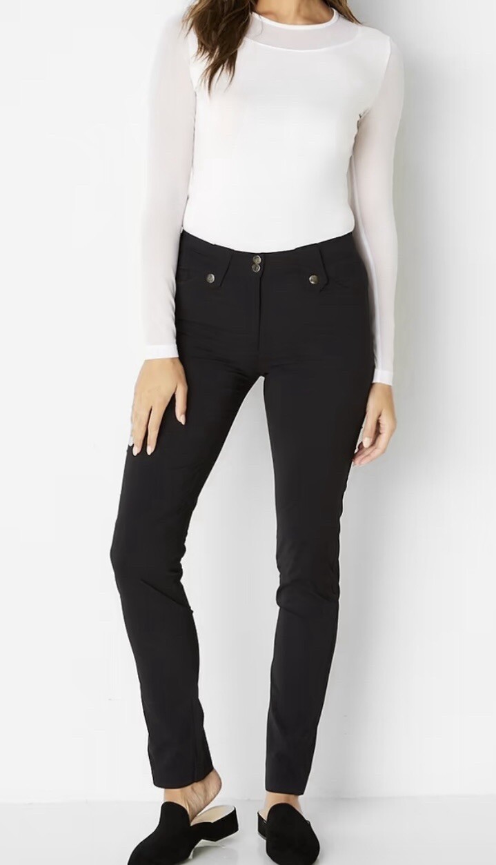 Anatomie Skyler Extra Tall Travel Pants Womens Size L… Gem