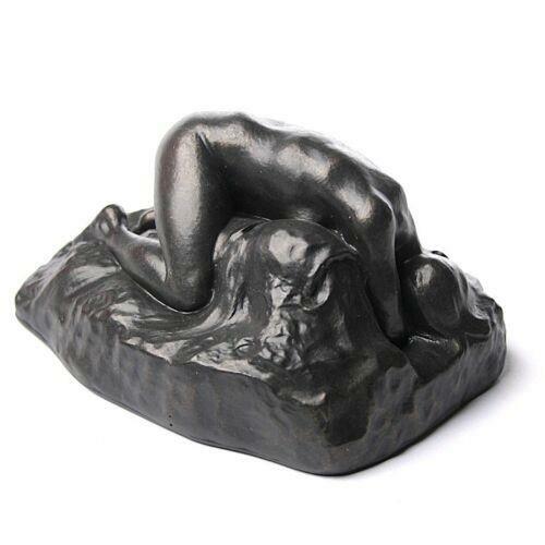La Danaide liegende weibliche Akt Statue Skulptur Auguste Rodin Bronzeoptik - Bild 2 von 5