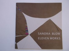 SANDRA BLOW ARTIST PAINTER ELEVEN WORKS FAS EXHIBITION CATALOGUE 2017