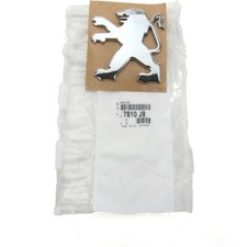 ORIGINAL Peugeot Emblem Plakette Logo Heckklappe 7,5x7,8cm 206 / 206+ 7810.J8