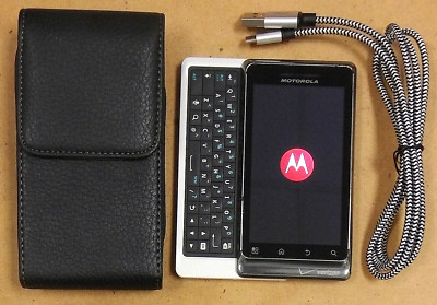 Motorola Droid 2 II Global A956 - White ( Verizon ) Smartphone - Very Rare Color