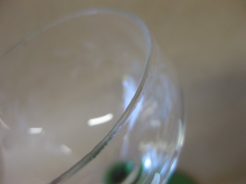 6 Vintage Cordial Glasses Green Stems Etched Grape Decoration ~ 3 3/4" ~ 60ml - Picture 9 of 13