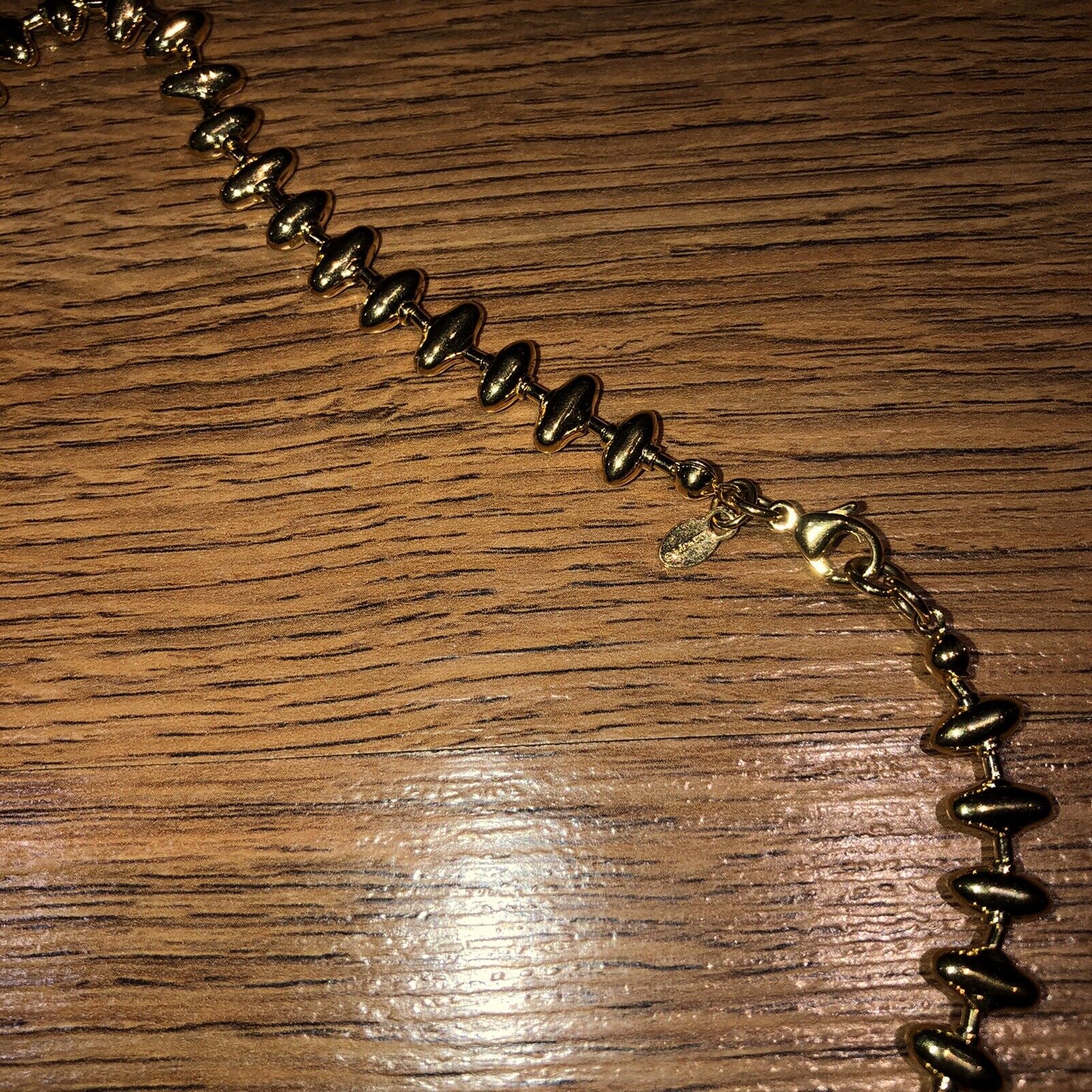 VTG Monet Necklace Gold Plated Graduated Heavy & … - image 3
