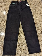 Empyre Tori 90s Sk8 Corduroy Skate Women's Pants Loose Fit Black size 8 / 29
