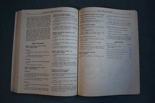 1962 Pontiac Tempest Chassis and Body Service Shop Repair Manual Set - Picture 12 of 20