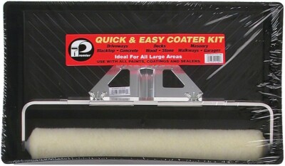 Premier DC1102 18'' Driveway Coating Applicator Kit w/Roller, Frame & Tray