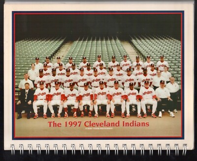 1997 MLB Cleveland Indians Post Season Media Guide~World Series