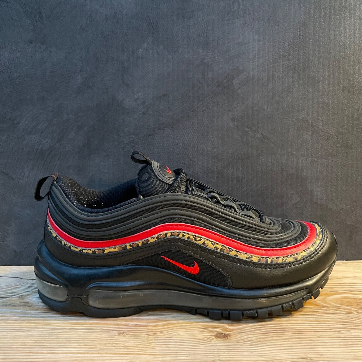 Shoes Nike Black Nike 97 Black Reflective 97 Nike Air Max 97 Leopard Pack Women's Size