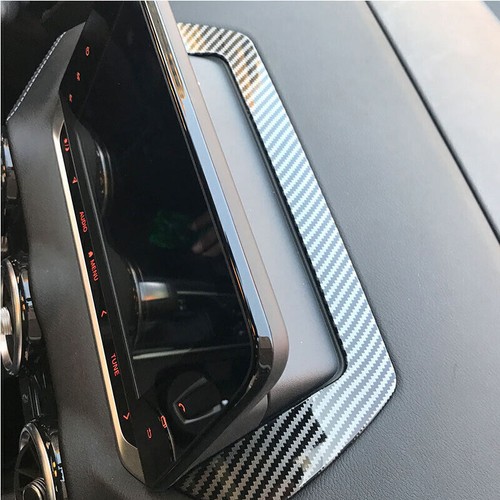 Carbon Fiber Steering Wheel Trim 3-Piece Set For Nissan Sentra 2020-2023 – Black ABS Stick-On