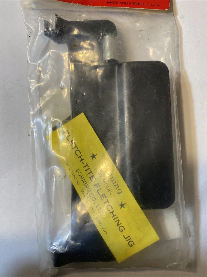 KIT BOHNING EE. UU. MODELO FLETCH-TITE FLECHA FLETCHING PLANTILLA / ABRAZADERA Foto 3 de 4