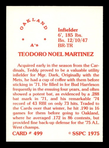 1975 SSPC 417-629 EX-MT/NM Pick From List All PICTURED - Picture 133 of 351