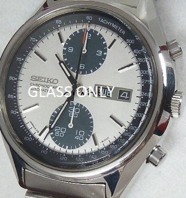 RICAMBIO Seiko Vetro Plastica Made in Germany per adattarsi SEIKO PANDA 6138-8020  | eBay