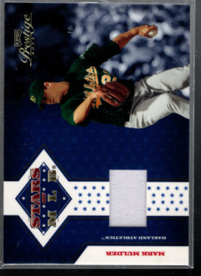 Mark Mulder 2005 Playoff Prestige Stars of MLB Trikot 11/100 Jersey #11