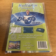 My Pillow Roll Go Pillowcase Land Of The Free 12" x 18"