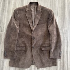 CHAPS RALPH LAUREN MEN'S BROWN CORDUROY SUIT JACKET 42R.