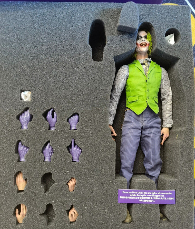 New Hot Toys DX11 The Dark Knight Interrogation Joker Heath Ledger