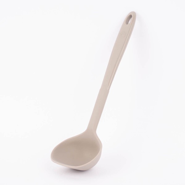 Kochblume Junior SchöPfkelle S Silikon Mit Edelstahlkern 25Cm Taupe-image