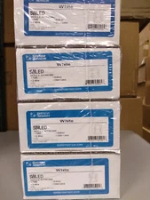 System Sensor #SWLED, Strobe Only, 12/24 VDC, LED, White, Wall Mount