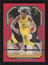 Brittney Sykes 2021 Panini Prizm WNBA Prizms Ruby Wave Los Angeles Sparks #68