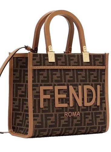 Fendi ブレザー デュシェス FENDI Glazed Fabric Calfskin FF 1974 Stamp Patch Shopping
