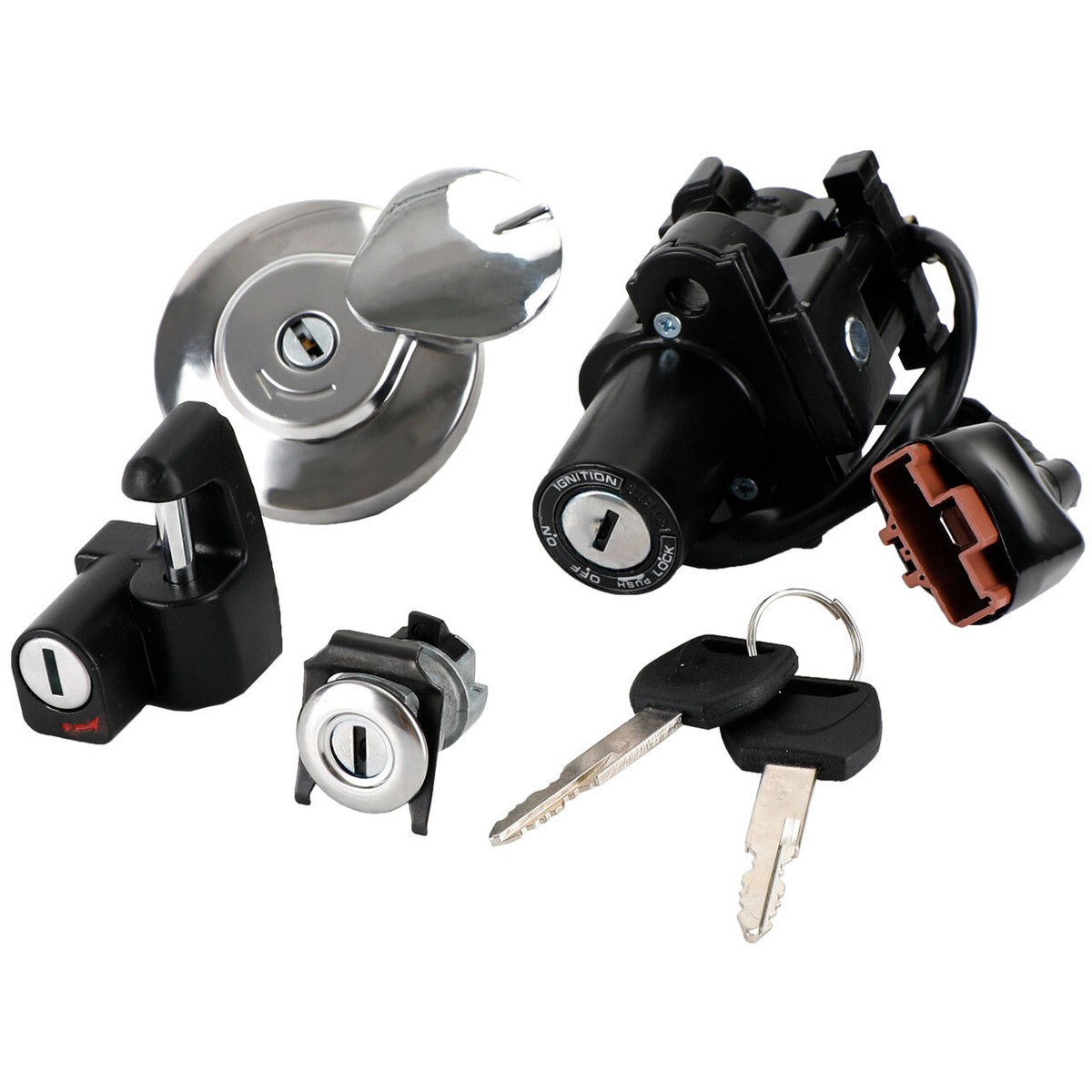 Ignition Switch Lock Fuel Gas Cap 35010-KZZ-900 for Honda 2013