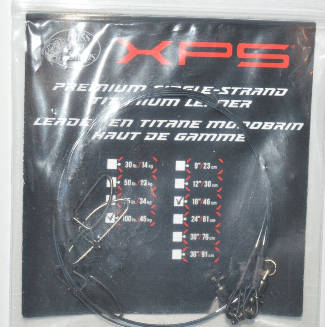 bass pro shops xps titanium leader 18