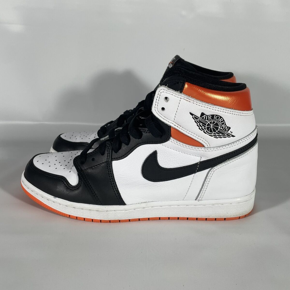 2021 NIKE AIR JORDAN 1 RETRO HIGH ELECTRO ORANGE BLACK I 2021 NIKE AIR JORDAN 1 RETRO HIGH ELECTRO ORANGE BLACK I