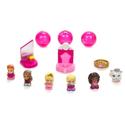 Barbie Squinkies Surprize Series 7 Doll lightful Dance 9 Squinkies