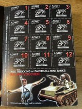 Platinum VIP Bawtry Paintballing Tickets! 12 tickets worth &pound;180! No expiry date!