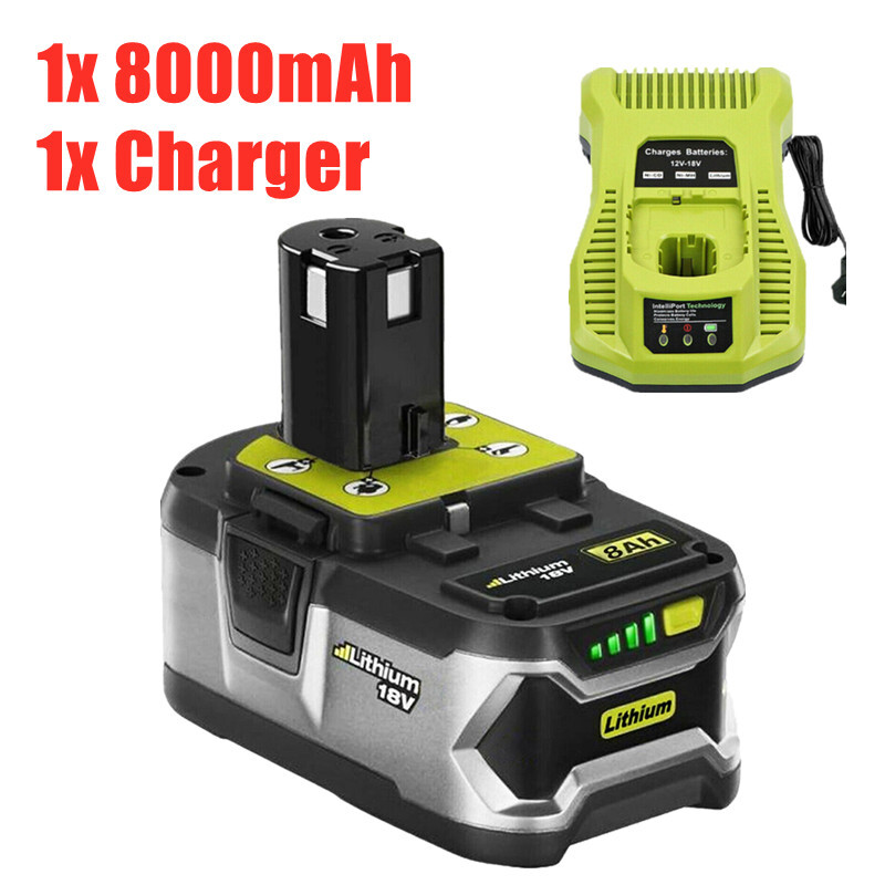 Ryobi 18v Battery Batterie Ryobi 18v 2.5ah 5.5Ah 18V Li-Ion Pour Ryobi ONE Batterie RB18L40 RB18L50 RB18L25 Rb18l13 P108 P107 P122 P104 P105 P102 P103 80713438 Rotofil Batterie N Batteries