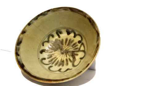 Cuenco de porcelana azul y blanco dinastía Qing - Imagen 4 de 11